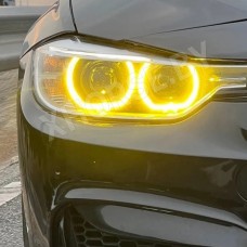 Желтые ангельские глазки для BMW 3 GT F34