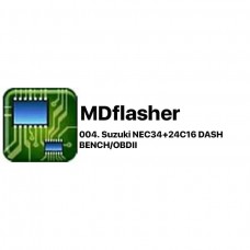 MDFLASHER  лицензия 004 Suzuki NEC34+24C16 DASH BENCH/OBDII