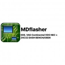 MDFLASHER  лицензия 006 VAG Continental VDO NEC + 24C32 DASH BENCH/OBDII