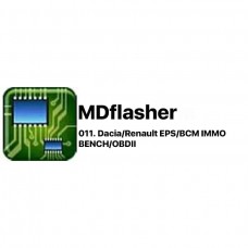 MDFLASHER  лицензия 011 Dacia/Renault EPS/BCM IMMO BENCH/OBDII