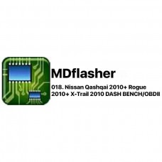 MDFLASHER  лицензия 018 Nissan Qashqai 2010+ Rogue 2010+ X-Trail 2010 DASH BENCH/OBDII
