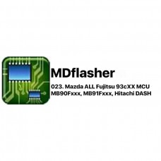 MDFLASHER  лицензия 023 Mazda ALL Fujitsu 93сХХ MCU MB90Fxxx, MB91Fxxx, Hitachi DASH BENCH/OBDII