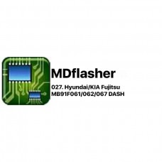 MDFLASHER  лицензия 027 Hyundai/KIA Fujitsu MB91F061/062/067 DASH BENCH/OBDII